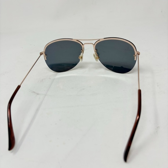 EPOCH EYEWEAR Women’s Polarized Sunglasses EMERSON Rose Gold Mirror Lens Aviator - Picture 3 of 9